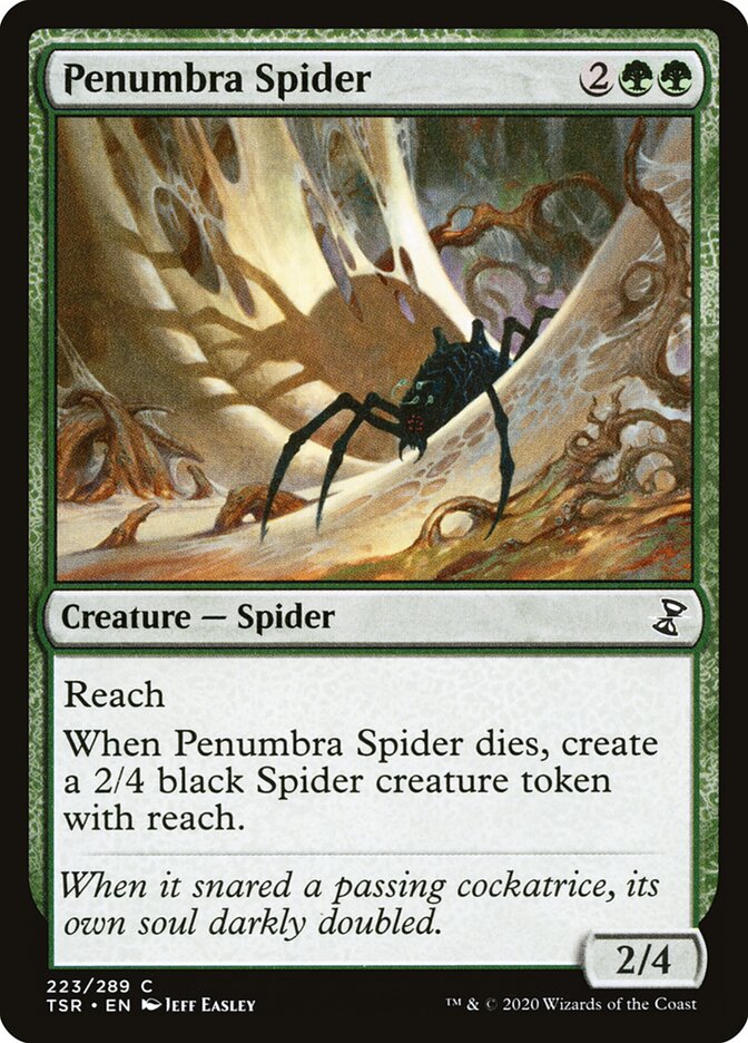 Penumbra Spider card front