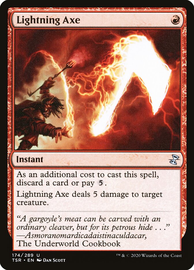 Lightning Axe card front