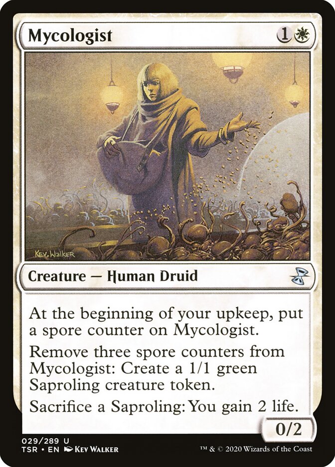 Mycologist card front