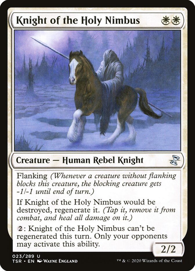 Knight of the Holy Nimbus card front