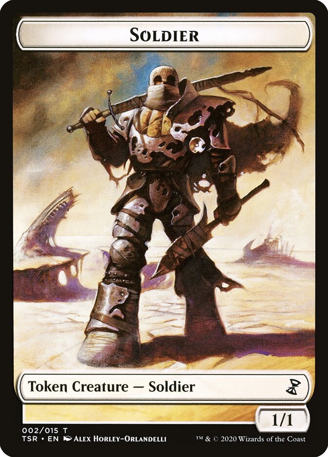 Soldier card front
