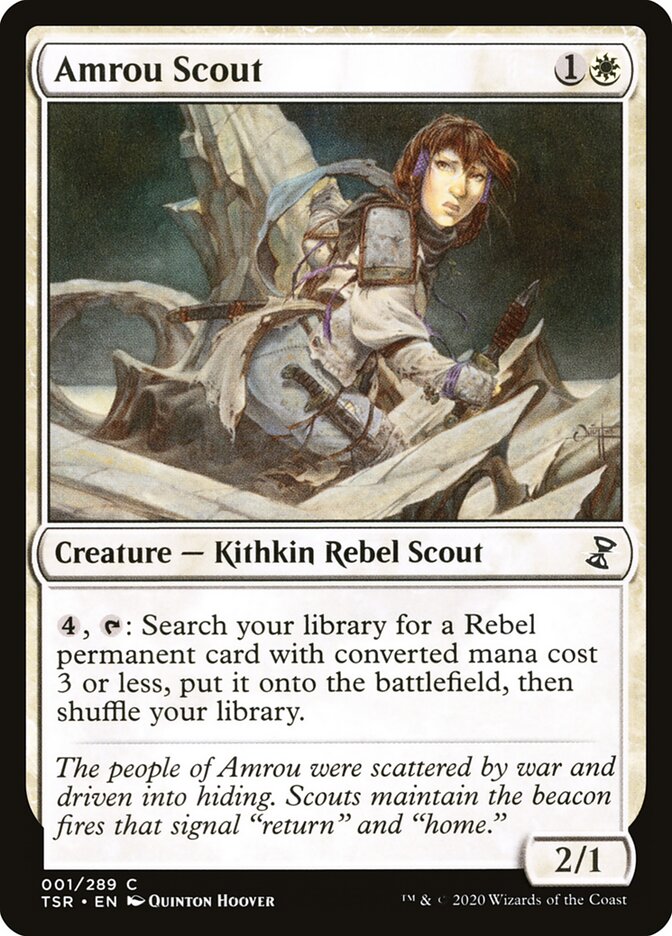 Amrou Scout card front