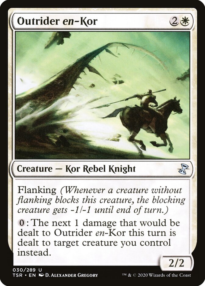 Outrider en-Kor card front