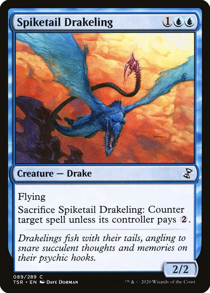 Spiketail Drakeling card front
