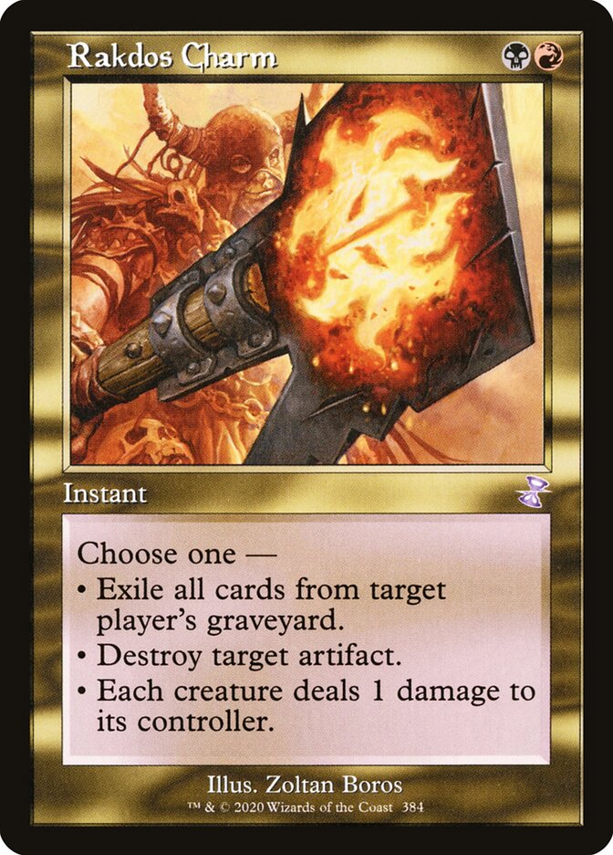Rakdos Charm card front