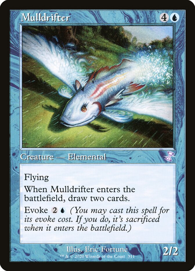 Mulldrifter card front