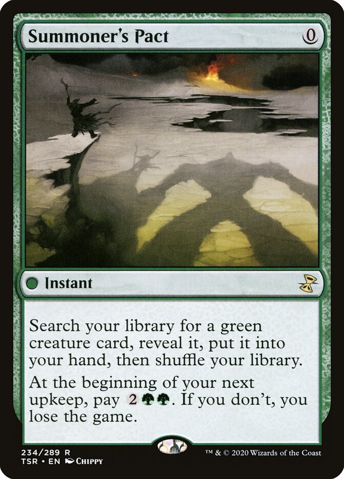 Summoner's Pact card front
