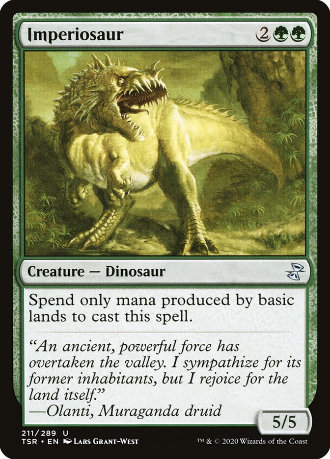 Imperiosaur card front