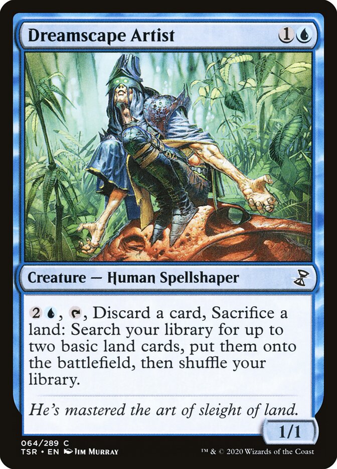 Dreamscape Artist card front