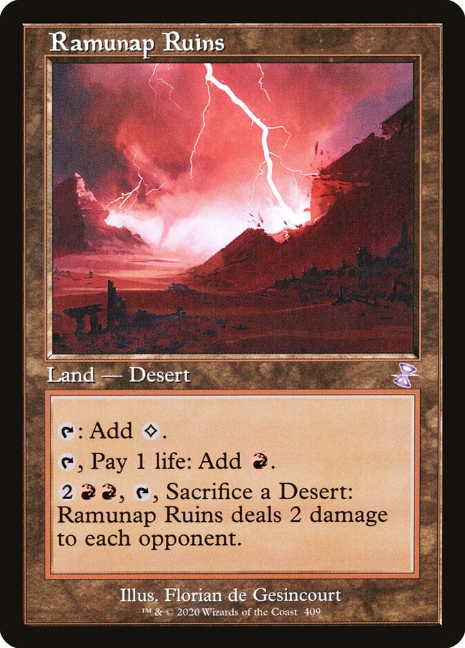 Ramunap Ruins card front