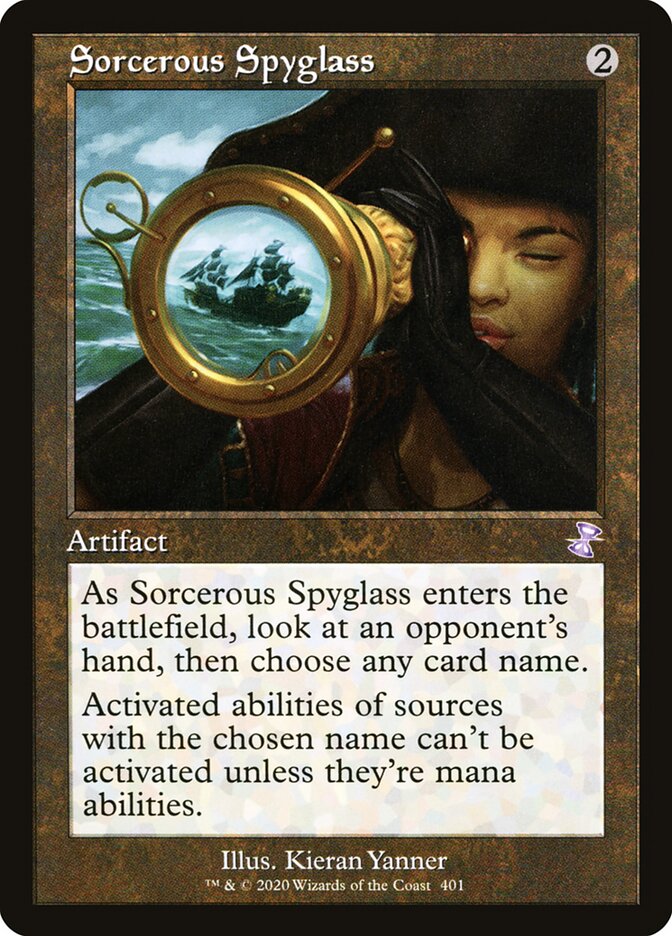 Sorcerous Spyglass card front