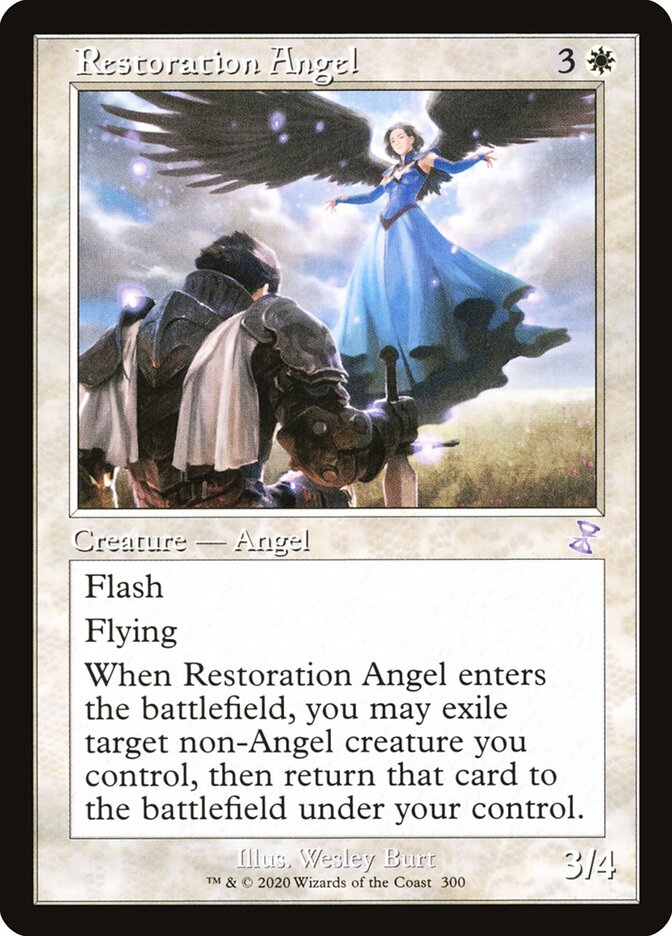 Restoration Angel card front