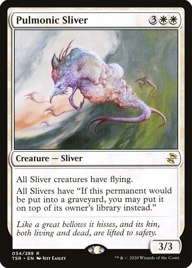 Pulmonic Sliver card front