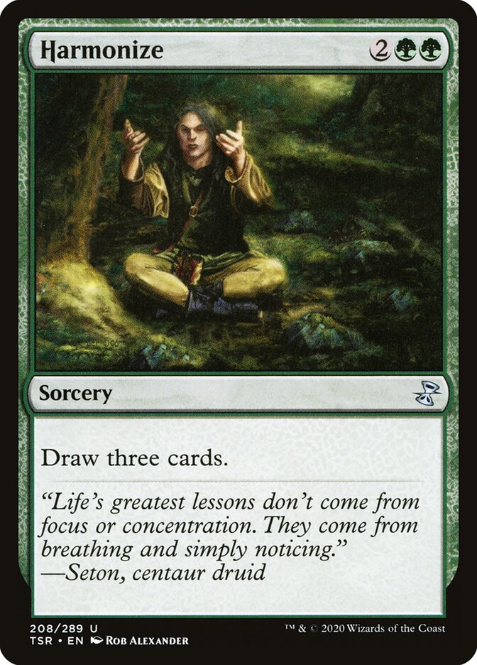 Harmonize card front