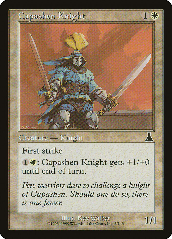 Capashen Knight card front