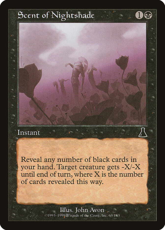 Scent of Nightshade card front