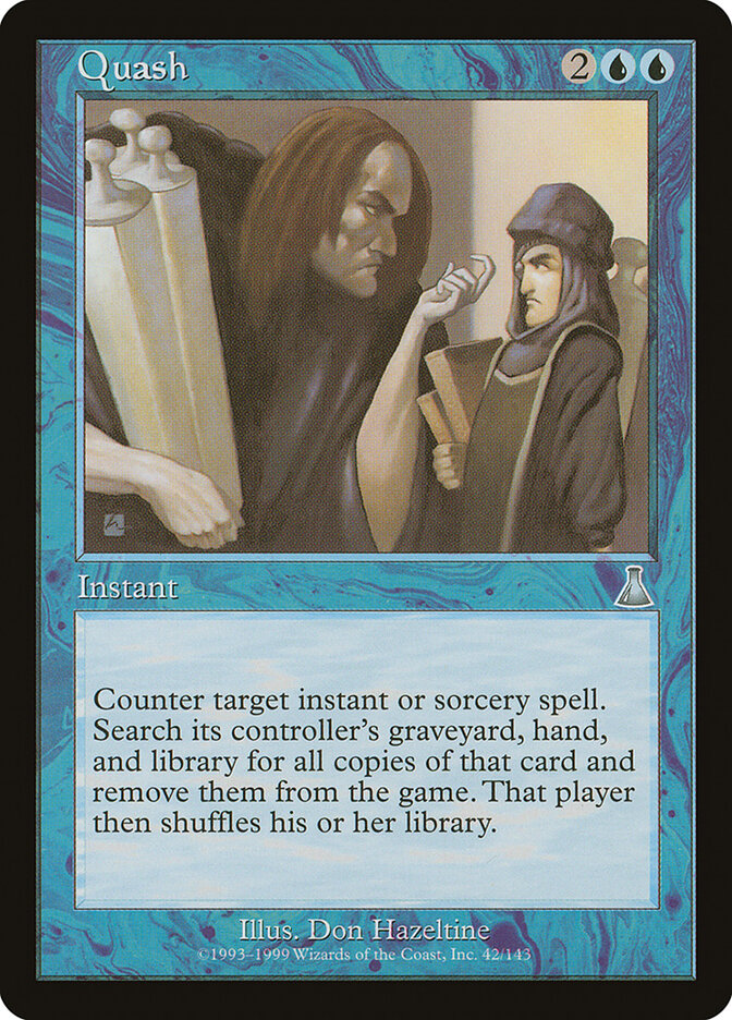Quash card front