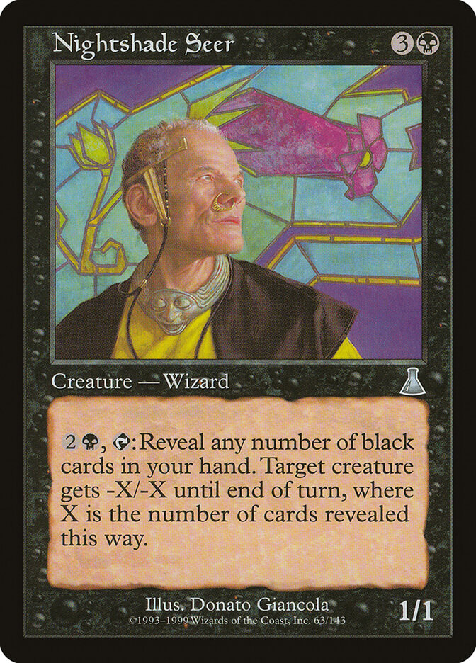 Nightshade Seer card front