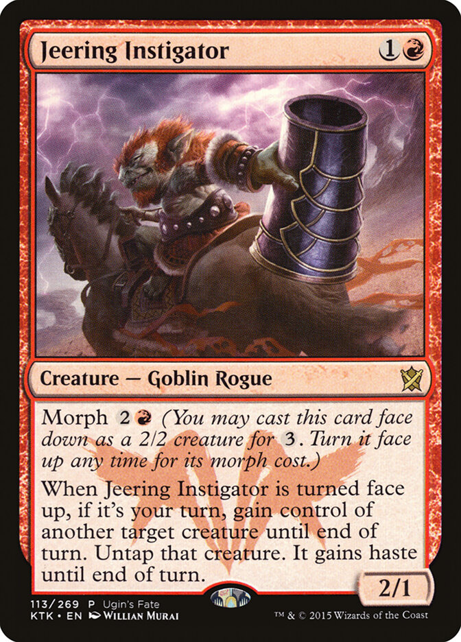 Jeering Instigator card front