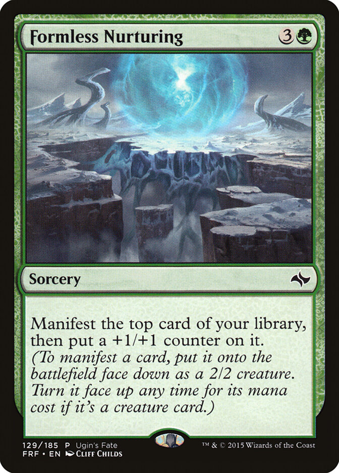 Formless Nurturing card front