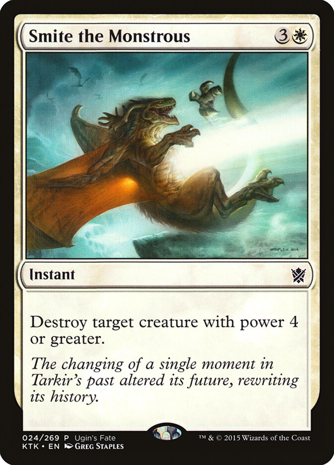 Smite the Monstrous card front