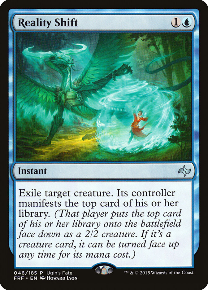 Reality Shift card front
