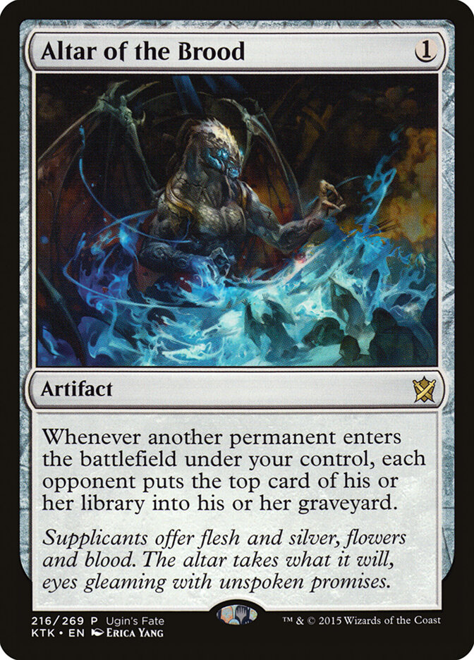Altar of the Brood card front