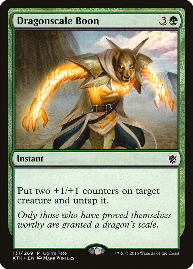 Dragonscale Boon card front