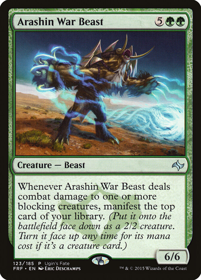 Arashin War Beast card front
