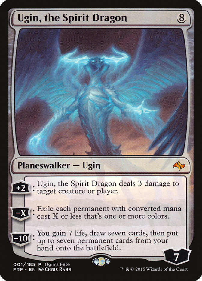 Ugin, the Spirit Dragon card front