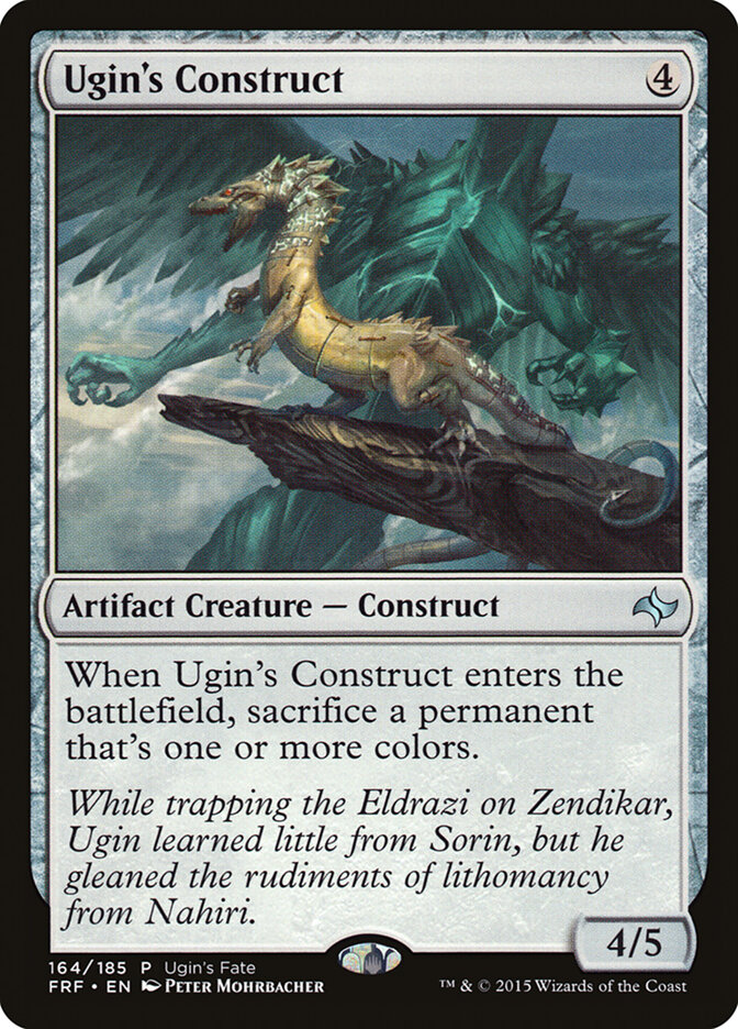 Ugin's Construct card front
