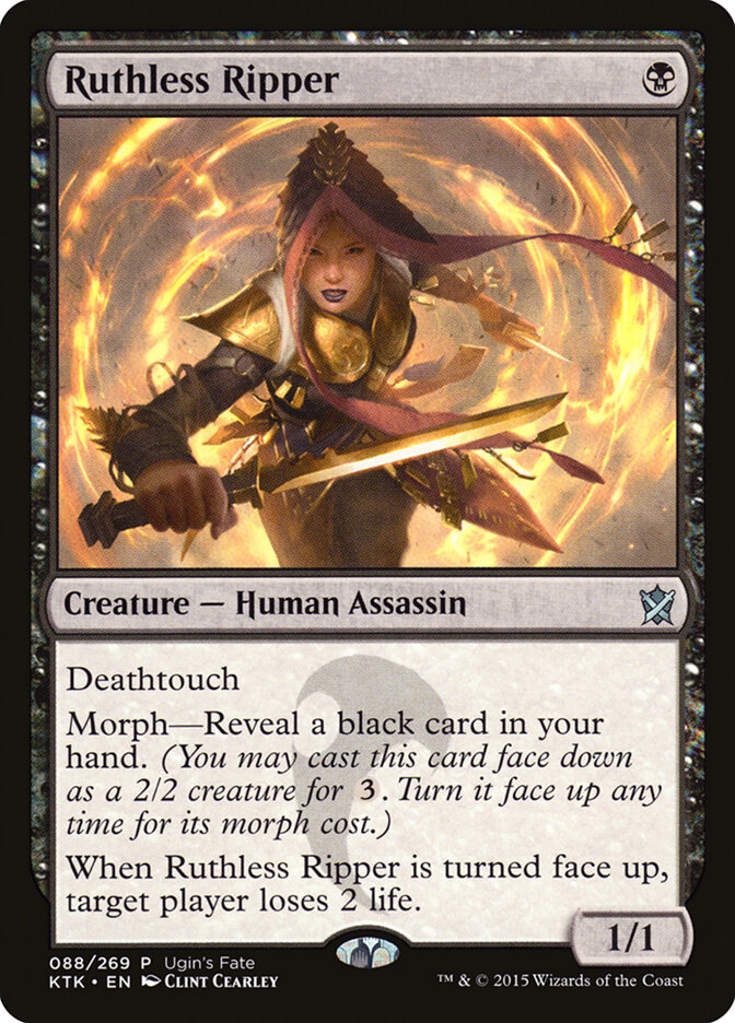 Ruthless Ripper card front