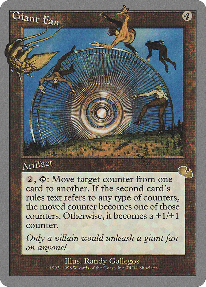 Giant Fan card front