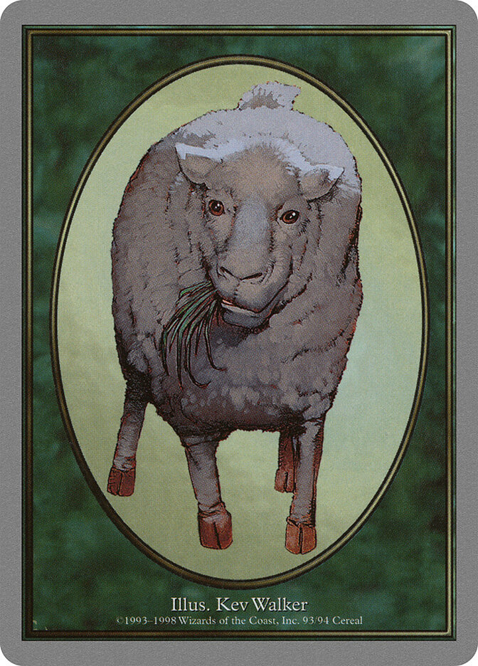Sheep card front