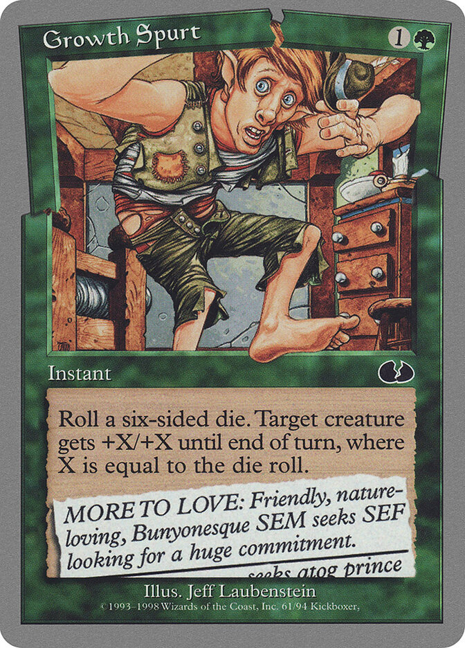 Growth Spurt card front