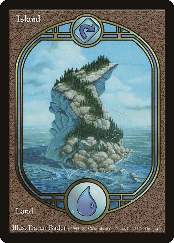 Island card front