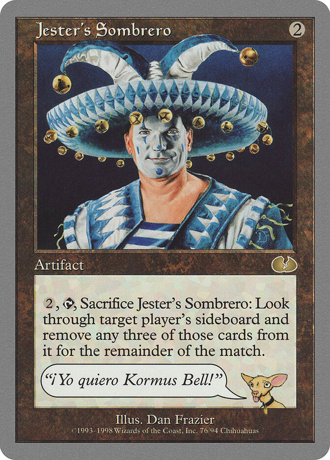 Jester's Sombrero card front