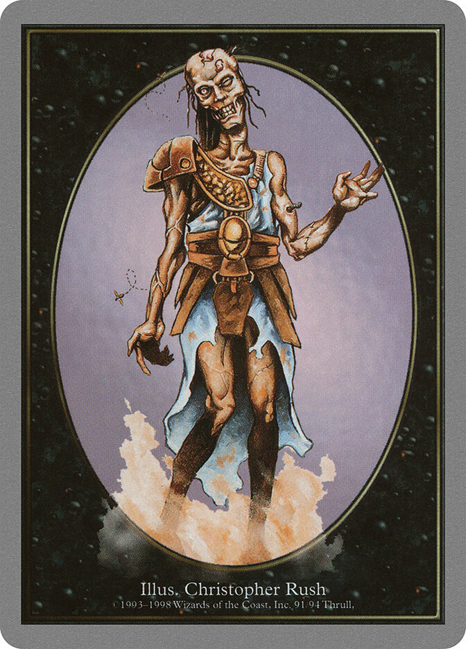 Zombie card front