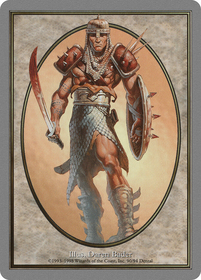 Soldier card front