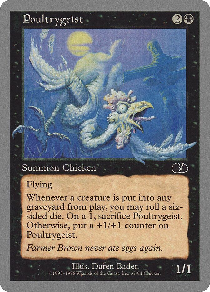Poultrygeist card front