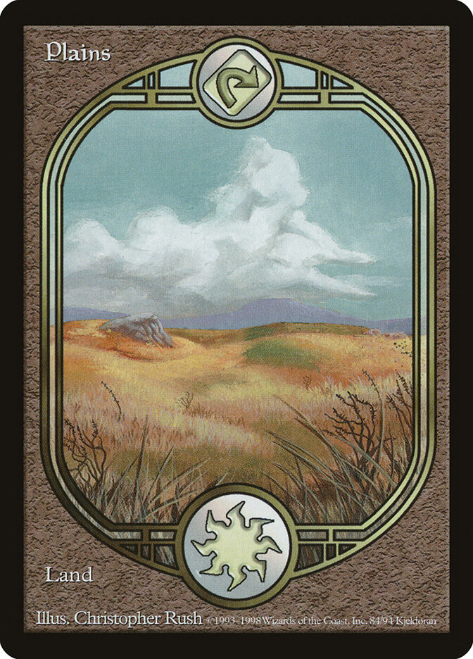 Plains card front