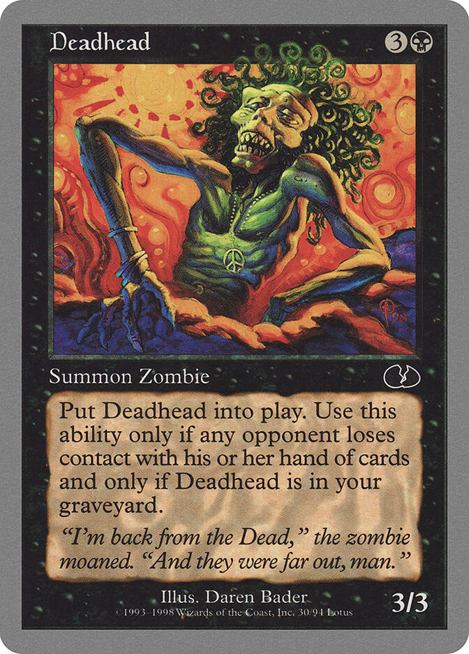 Deadhead card front