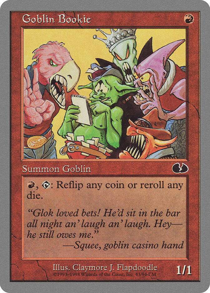 Goblin Bookie card front