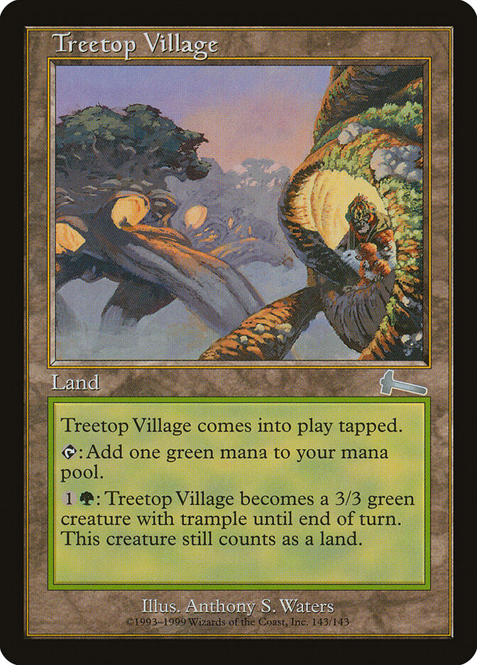 Treetop Village card front