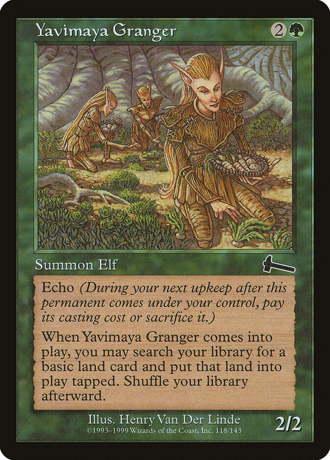 Yavimaya Granger card front