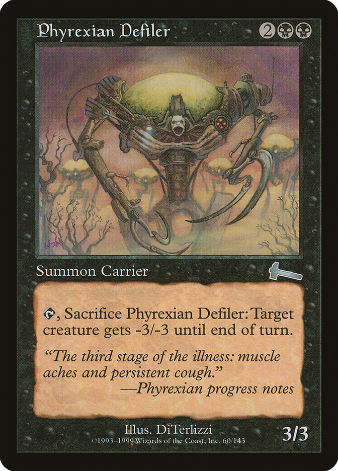 Phyrexian Defiler card front