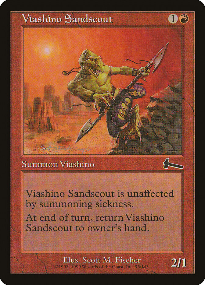 Viashino Sandscout card front