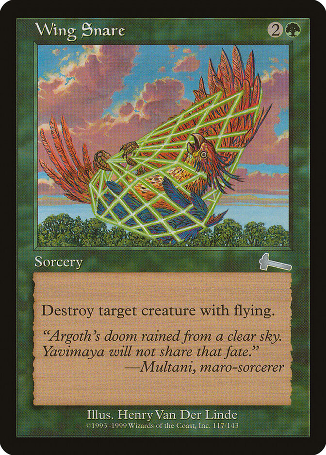 Wing Snare card front