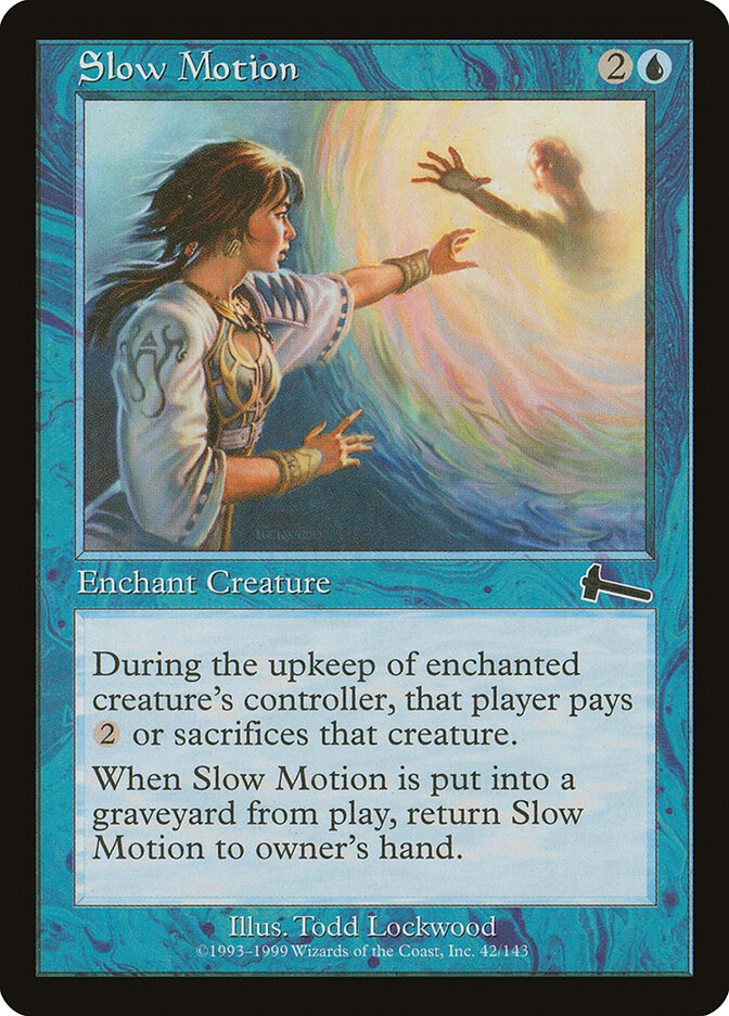 Slow Motion card front