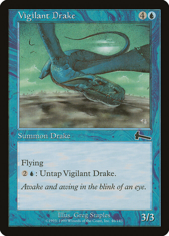 Vigilant Drake card front